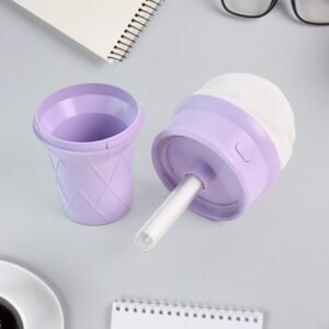 Ice Cream Cone Shape Air Freshener Humidifier (1Pc / Purple )