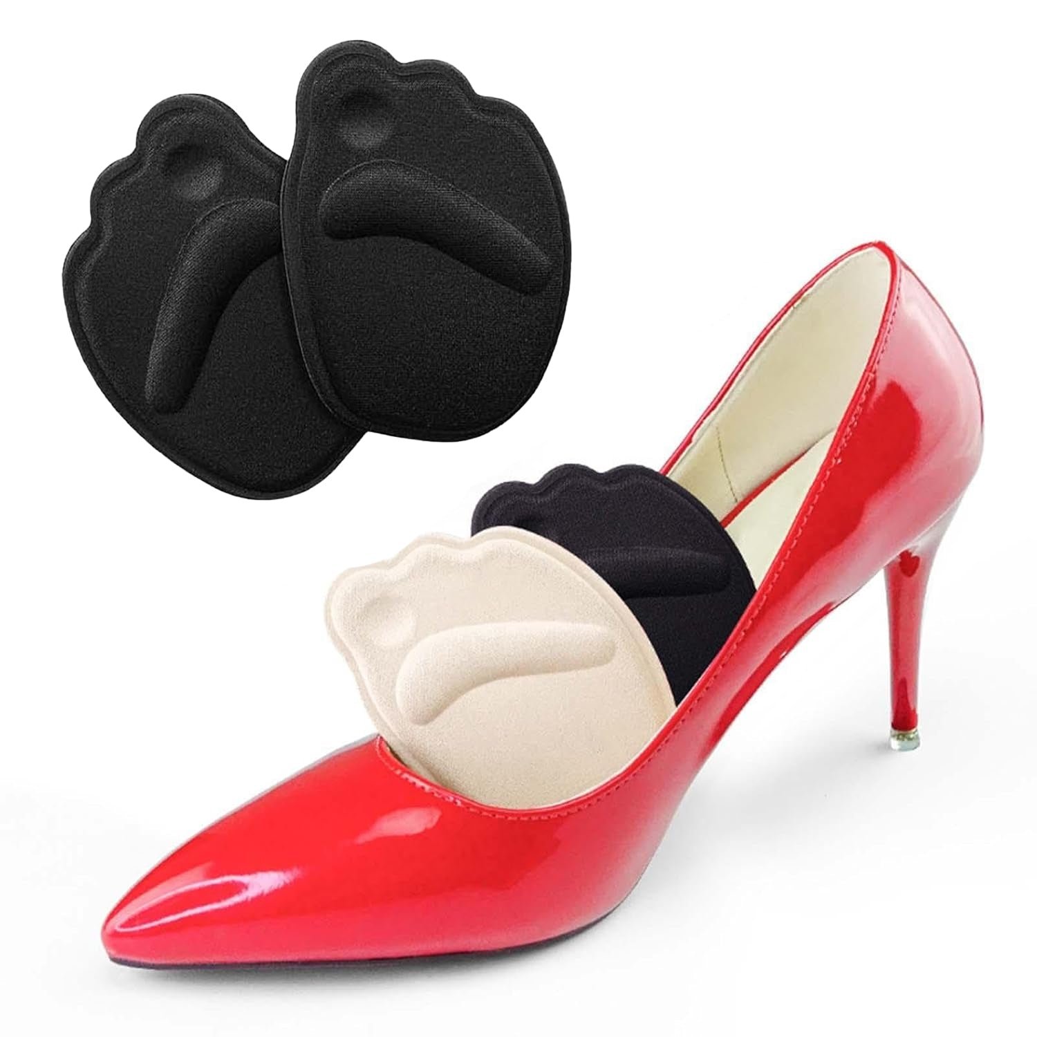 High Shoe Heel Cushion Inserts Non Slip Prevent Calluses Insole Pads (1 Pair) - Image 6