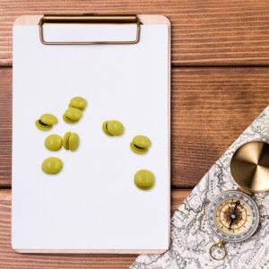 Strong Round Fridge / Whiteboard Magnet - (10 Pc Set)