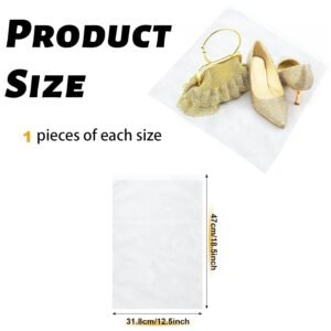 Non-Woven Drawstring Shoe Storage Bag (48 x 31 cm / 1 Pc)