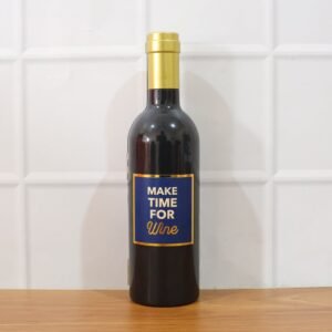 Premium Wine Bottle Shape Bar Accessory Gift Set