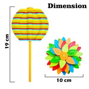 Spin Flower Candy Rotating / Spinning Toy (1 Pc)