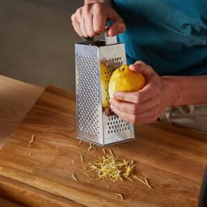 Supermom Premium 5-in-1 Stainless Steel Grater and Slicer
