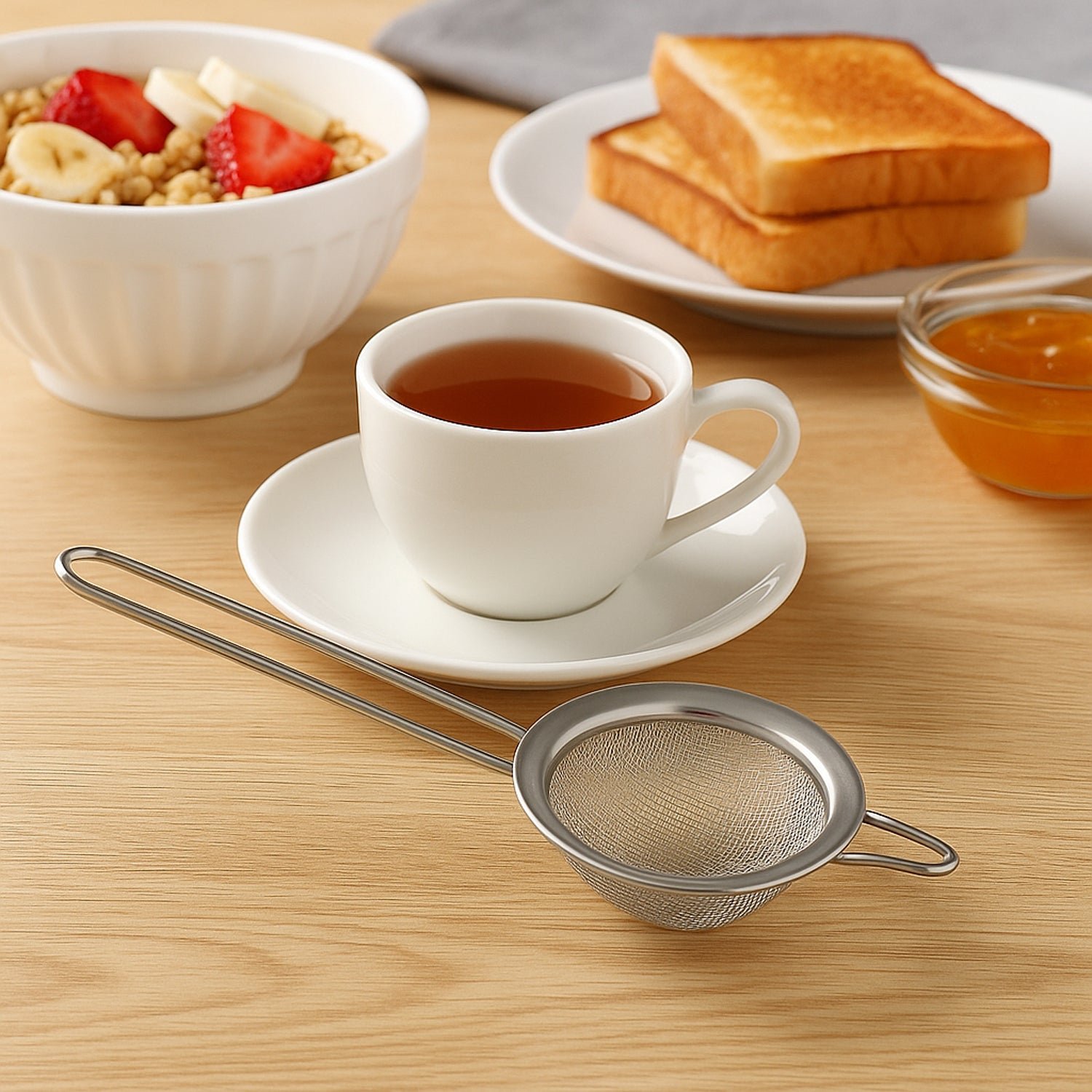 Supermom Slim Stainless Steel Strainer (1 Pc) - Image 8