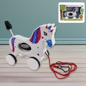 Pull Along Toy Unicorn | Pull String Toys for Babies