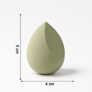 Makeup Sponge for blending liquid Foundations, Powders, and Creams (Multicolor / 1 Pc)