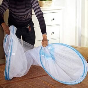 Premium Polyester Foldable Mosquito Net Tent (100 Cm Long / 1 Pc)