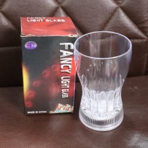 Plastic Fancy LED Light Glass 200 ML (1 Pc)