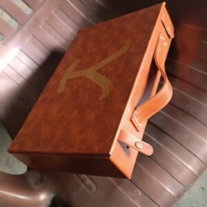 Multi Purpose Use Carrying Leather Case Briefcase (30×20 Cm / 1 Pc / B Grade)