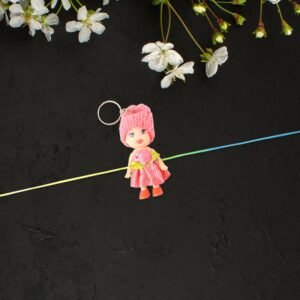 Multifunction Doll for Kids – Cute Soft Toy with Keychain Use – Decorative Fancy cum Keyring for Boys & Girls
