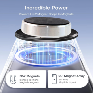 360° Rotating Magnetic Phone Holder Stand (1 Pc)