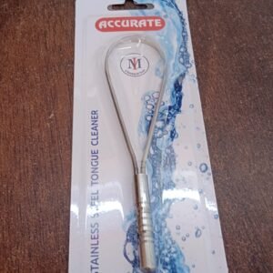 Steel Tongue Cleaner, Tongue Scraper (1 Pc)