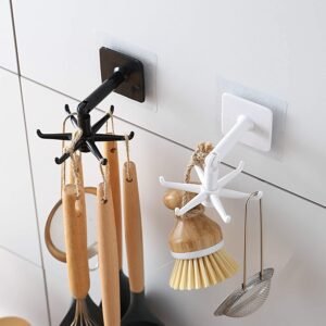 Rotatable hooks for hanging 360 (1 Pc / Black)