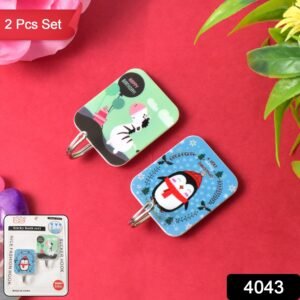 Multipurpose Strong Cartoon Hook Self-Adhesive hooks (2 Pc Set)