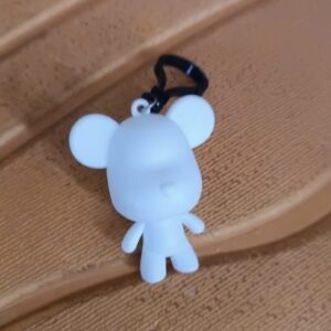 Cute Cartoon Bear Keychain (1 Pc)