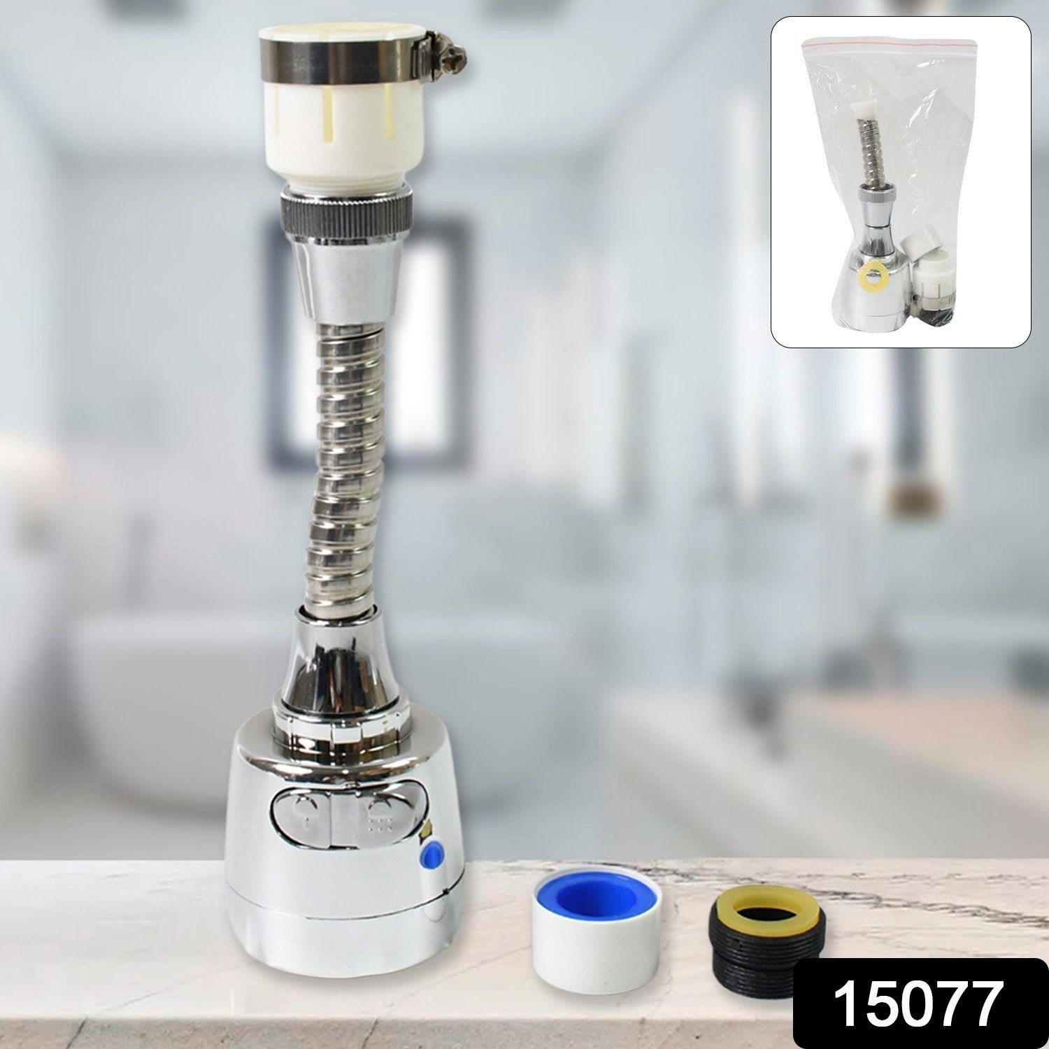 Water faucet Sprayer Extender for Kitchen Sink (1 Set) - Image 2