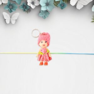 Multifunction Doll for Kids – Cute Soft Toy with Keychain Use – Decorative Fancy cum Keyring for Boys & Girls