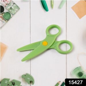 Plastic Safety Scissor, Pre-school Training Scissors (1 Pc)