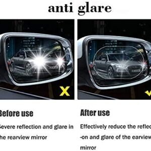 Anti-Fog & Anti-Scratch Rearview Car Mirror Film – HD Clear Protective Sticker for Safe Driving (1 Pc)