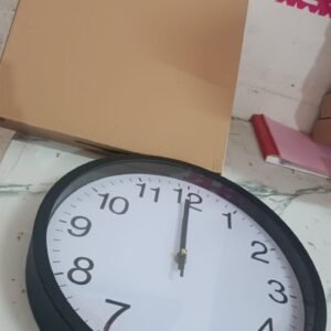 Classic Wall Clock for Home and Office – Mix Design Round 1 Pc Assorted Pattern