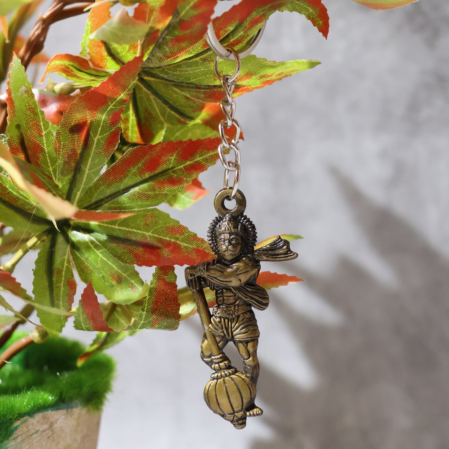 Hanuman Metal Keychain Set (2 Pc Mix Design) - Image 6