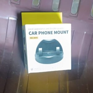 2 in 1 Car Anti-Slip Mat, Phone Holder Non Slip Sticky Phone Mount Holder (1 Set)