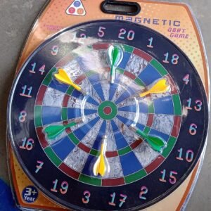 Magnetic Dart Board Game Set with 6 Safe Darts for Kids & Adults