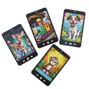 Kids Mini Cartoon Jigsaw Puzzle – 1 Pc Mix Design