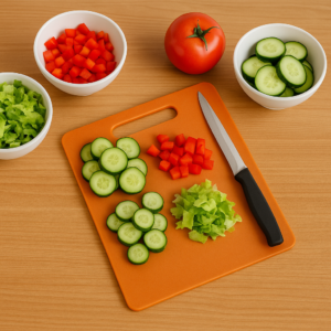 Chopping Board with Knife Set (Pack of 5)