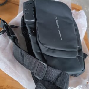 Trendy Anti-Theft Crossbody Sling Bag with USB Charging Port (1 Pc)