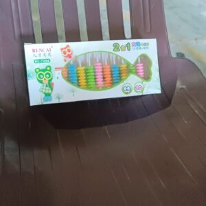 Abacus 13 Rods Counting Abacuses Toy Bead Educational Tools (1 Set / Mix Color)