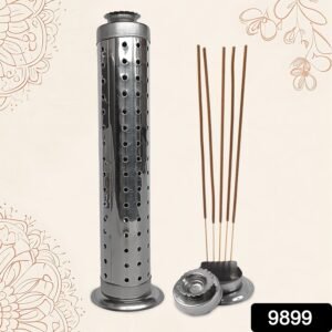 Stainless Steel Agarbatti Stand for Puja (1 Pc)