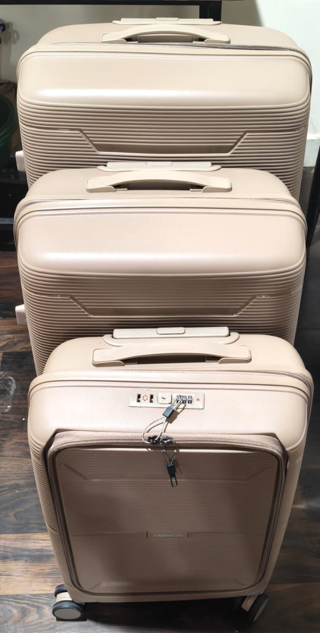 Hard-Shell Trolley Luggage Bag (Set of 3-pice / Mix Color) - Image 8