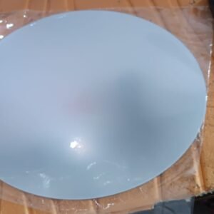 Elegant Oval Frameless Wall Mirror for Home & Office Decor (6 Pc)