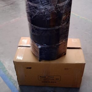 Metal Round High Quality Kitchen Trolley with Wheels (3 Layer / 1 Pc)