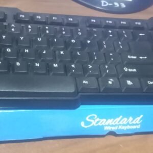 Wired USB Keyboard 104 Keys (1 Pc)