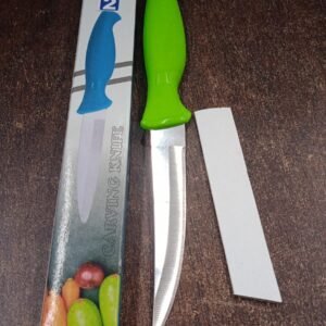 Heavy-Duty Stainless Steel Kitchen Knife with Ergonomic Handle (1 Pc)