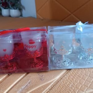 Tealight Holder Stylishly Shaped Candle Diya Stand Plastic Beautiful Design Festival, Diwali (2 Pc / Mix Design)
