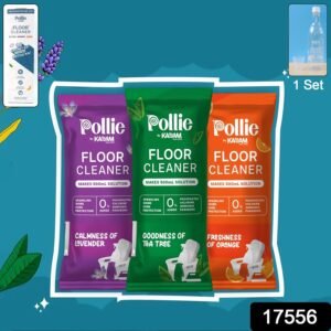 Pollic Kadam Concentrated Floor Cleaner Refill Kit with Reusable Measuring Bottle