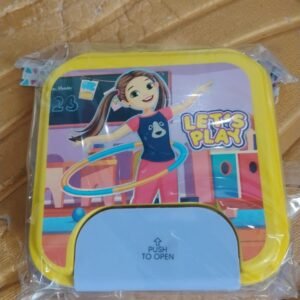 Kids Lunch Box Set with Small Inner Container, Spoon & Fork (1 Pc)