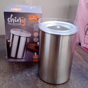 Multipurpose Stainless Steel Airtight Containers with See Through Lid (1 Pc / 1000 ML)
