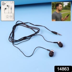 Wired Stereo Earphones with 3.5mm Jack (1 Pc / 1.2m Cable)