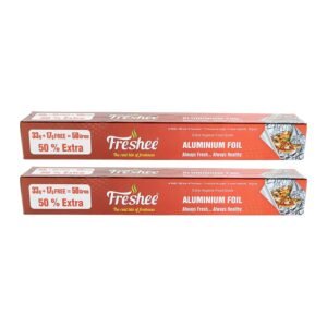 Freshee Premium Aluminium Foil — Twin Pack 2 Pc (Net 50 g each)
