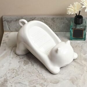 Cartoon Animal Shape Soap Dish Holder (1  Pc)