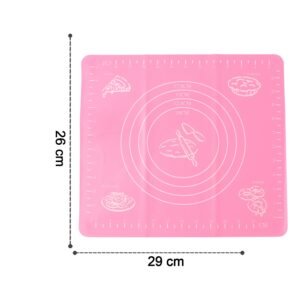 Non-Stick Dough Rolling & Baking Mat - (1 Pc / 29x26 Cm)