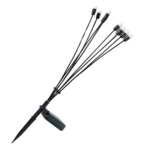 Solar LED Fiber Optic Garden Light - (1 Pc / Mix LED LIght)