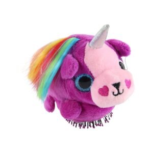 Kids Unicorn Plush Hair Brush - (1 Pc)