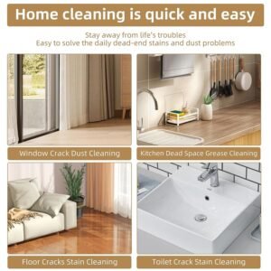 Multipurpose Bottle-Attachable Cleaning Brush for Kitchen and Bathroom (1 Pc)