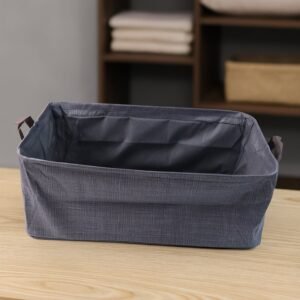 Foldable Cloth Storage Organizer Bag With Handles (Approx 46x27Cm1Pc)