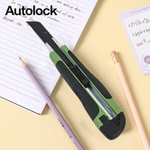 Cutter Knife Set with 1 Replacement Blades, Cutter Knife Advanced Tool (1 Pc / Mix Color)